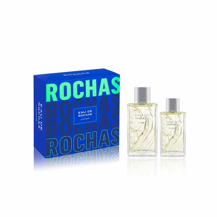 Rochas Eau De Rochas Homme Eau De Toilette Spray 100ml Set 2 Parti