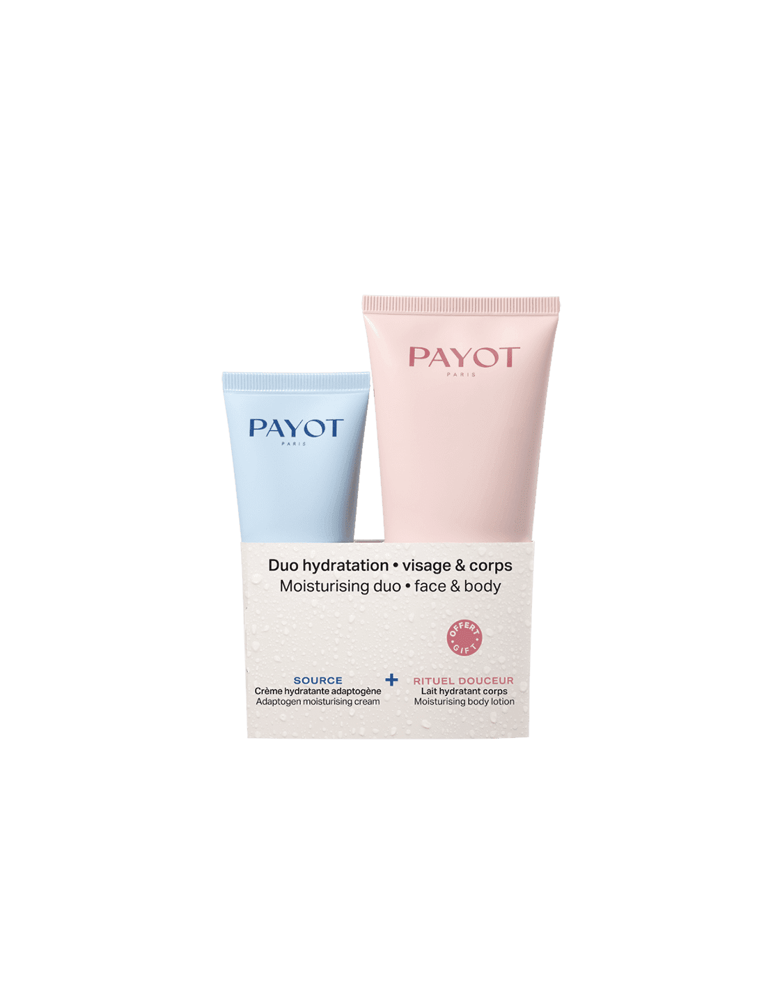 Payot Hidratante Rostro y Cuerpo Estuche 2 Piezas