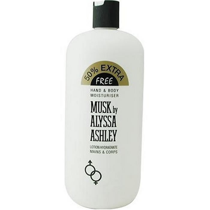 Alyssa Ashley Musk Hand and Body Moisturiser 500ml