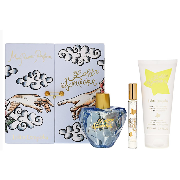 Lolita Lempicka Mon Premier Eau De Perfume Spray 100ml Set 3 Parti