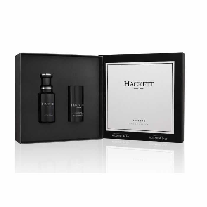 Hackett Bespoke Eau De Parfum Spray 100ml Set 2 Parti